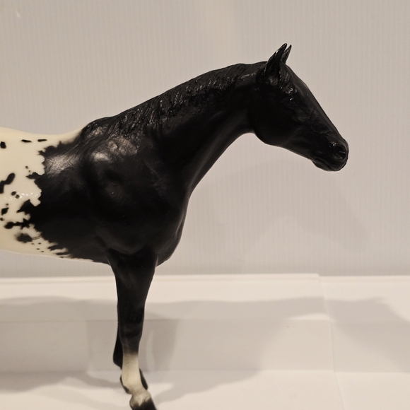 Breyer #66 Stud Spider Black Blanket Appaloosa Traditional - Picture 3 of 13